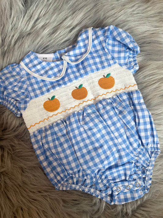 Pumpkin romper